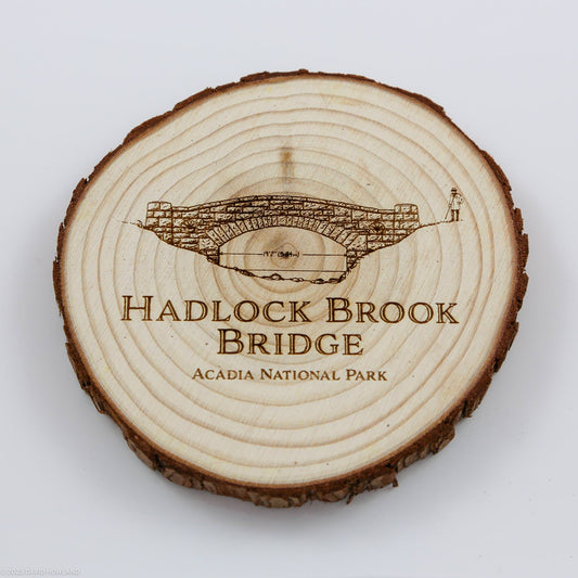 Hadlock Brook Bridge Acadia National Park Coaster