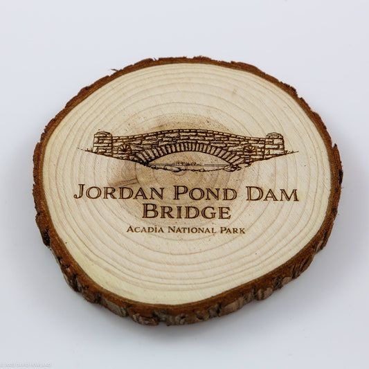 Jordan Pond Dam Acadia National Park Coaster