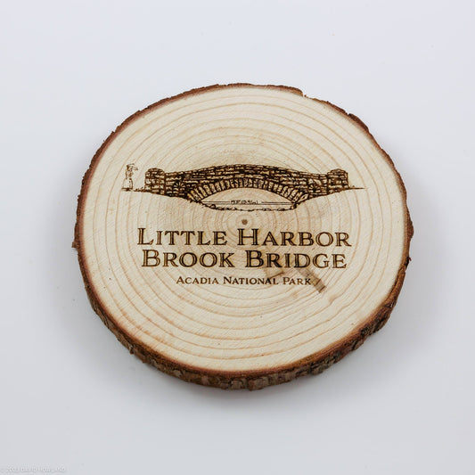 Little Harbor Brook Bridge Acadia National Park Coaster